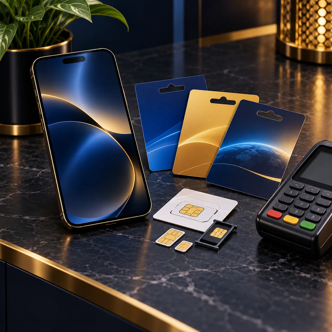 شرائح وخدمات اتصال رقمية